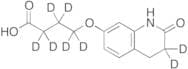 3,4-Dihydro-7-(3’carboxy)propoxy-2(1H)-quinolinone-d8