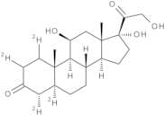 5α-Pregnan-11β,17α,21-triol-3,20-dione-1,2,4,5-d4