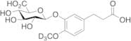 Dihydro Isoferulic Acid-d3 3-O-β-D-Glucuronide