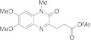3,4-Dihydro-6,7-dimethoxy-4-methyl-3-oxo-2-quinoxalinepropanoic Acid Methyl Ester