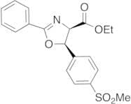 (4R-5R)-4,5-Dihydro-5-[4-(methylsulfonyl)phenyl]-2-phenyl-4-oxazolecarboxylic Acid Ethyl Ester