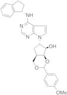 (4aS,6R,7S,7aR)-6-[4-[[(1S)-2,3-Dihydro-1H-inden-1-yl]amino]-7H-pyrrolo[2,3-d]pyrimidin-7-yl]hexah…