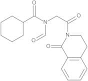 N-[2-(3,4-Dihydro-1-oxo-2(1H)-isoquinolinyl)-2-oxoethyl]-N-formyl-cyclohexanecarboxamide