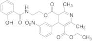 1,4-Dihydro-2,6-dimethyl-4-(3-nitrophenyl)-3,5-pyridinedicarboxylic Acid 3-Ethyl 5-[2-[(2-hydroxyb…