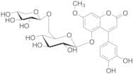 4-(3,4-Dihydroxyphenyl)-7-methoxy-5-[(6-O-β-D-xylopyranosyl-β-D-glucopyranosyl)oxy]-2H-1-benzopyra…