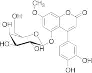4-(3,4-Dihydroxyphenyl)-5-(β-D-galactopyranosyloxy)-7-methoxy-2H-1-benzopyran-2-one