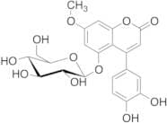 4-(3,4-Dihydroxyphenyl)-5-(β-D-glucopyranosyloxy)-7-methoxy-2H-1-benzopyran-2-one