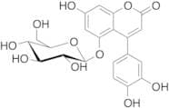4-(3,4-Dihydroxyphenyl)-5-(β-D-glucopyranosyloxy)-7-hydroxy-2H-1-benzopyran-2-one