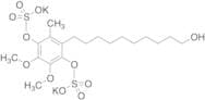 Dihydro Idebenone 1,4-O-Disulfate Dipotassium Salt