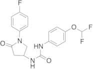 N-[4-(Difluoromethoxy)phenyl]-N'-[1-(4-fluorophenyl)-5-oxo-3-pyrrolidinyl]urea