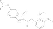 6-(Difluoromethoxy)-2-[[(3,4-dimethoxy-2-pyridinyl)methyl]sulfinyl]-1-methyl-1H-benzimidazole