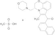 [(3R)-2,3-Dihydro-5-methyl-3-(4-morpholinylmethyl)pyrrolo[1,2,3-de]-1,4-benzoxazin-6-yl]-1-naphtha…