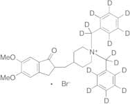 4-[(2,3-Dihydro-5,6-dimethoxy-1-oxo-1H-inden-2-yl)methyl]-1,1-bis(phenylmethyl)piperidinium-d14 Br…