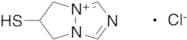 6,7-Dihydro-6-mercapto-5H-pyrazolo[1,2-a][1,2,4]-triazolium Chloride