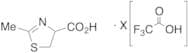 4,5-Dihydro-2-methyl-4-thiazolecarboxylic Acid Trifluoroacetic Acid Salt