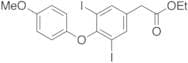 3,5-Diiodo-4’-O-methyl Thyroacetic Acid Ethyl Ester