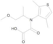 2-[(2,4-Dimethyl-3-thienyl)(2-methoxy-1-methylethyl)amino]-2-oxo-acetic acid