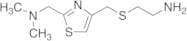 2-(Dimethylaminomethyl)-4-(2-aminoethylthiomethyl)thiazole