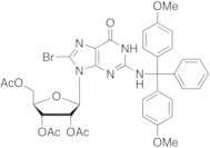 N-(4,4'-Dimethoxytrityl)-8-bromoguanosine 2',3',5'-Triacetate