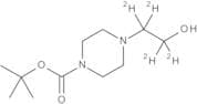 1,1-Dimethylethyl 4-(2-Hydroxyethyl)piperazine-1-carboxylate-d4