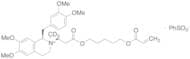 cis-1-[(3,4-Dimethoxyphenyl)methyl]-1,2,3,4-tetrahydro-6,7-dimethoxy-2-methyl-2-[3-oxo-3-[[5-[(1-o…