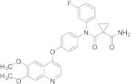 N-(4-((6,7-Dimethoxyquinolin-4-yl)oxy)phenyl)-N-(3-fluorophenyl)cyclopropane-1,1-dicarboxamide
