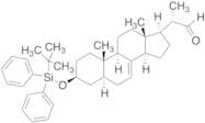 (3β,5α,20S)-3-[[(1,1-Dimethylethyl)diphenylsilyl]oxy]pregn-7-ene-20-carboxaldehyde