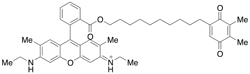 9-[2-[[[10-(4,5-Dimethyl-3,6-dioxo-1,4-cyclohexadien-1-yl)decyl]oxy]carbonyl]phenyl]-3,6-bis(ethyl…