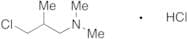 3-Dimethylamino-2-methylpropyl Chloride Hydrochloride