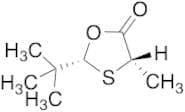 (2R,4S)-2-(1,1-Dimethylethyl)-4-methyl-1,3-oxathiolan-5-one