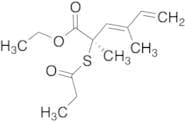 (2R,​3E)​-2,​4-​Dimethyl-​2-​[(1-​oxopropyl)​thio]​-​3,​5-​hexadienoic Acid Ethyl Ester