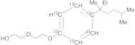 4-(3’,6’-Dimethyl-3’-heptyl)phenol diethoxylate-13C6