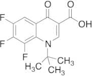 1-(1,1-Dimethylethyl)-6,7,8-trifluoro-1,4-dihydro-4-oxo-3-quinolinecarboxylic Acid