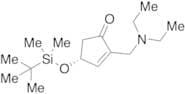 (R)-2-[(Diethylamino)methyl]-4-[[(1,1-dimethylethyl)dimethylsilyl]oxy]-2-cyclopenten-1-one