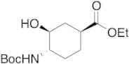 (1S,3S,4S)-4-[[(1,1-Dimethylethoxy)carbonyl]amino]-3-hydroxycyclohexanecarboxylic Acid Ethyl Ester
