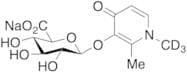 Deferiprone-d3 3-O-β-D-Glucuronide Sodium Salt