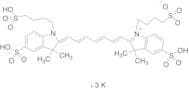 2-[7-[1,3-Dihydro-3,3-dimethyl-5-sulfo-1-(4-sulfobutyl)-2H-indol-2-ylidene]-1,3,5-heptatrien-1-yl]…