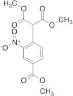 1,3-Dimethyl 2-[4-(methoxycarbonyl)-2-nitrophenyl]propanedioate