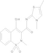 N-(3,5-Dimethyl-2(3H)-thiazolylidene)-4-hydroxy-2-methyl-2H-1,2-benzothiazine-3-carboxamide 1,1-Di…