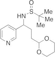 N-[3-(1,3-Dioxan-2-yl)-1-(3-pyridinyl)propyl]-2-methyl-2-propanesulfinamide