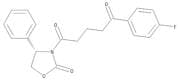 3-[5-(1,5-Dioxo-5-(p-fluophenylpentyl]-4(S)-phenyl-2-oxazolidinone