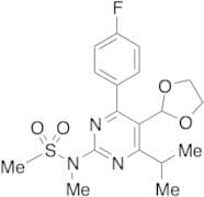 N-[5-(1,3-Dioxolan-2-yl)-4-(4-fluorophenyl)-6-(1-methylethyl)-2-pyrimidinyl]-N-methylmethanesulfon…
