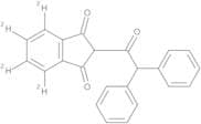Diphacinone-d4 (indanedione-4,5,6,7-d4)