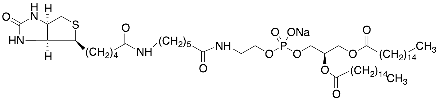 1,2-Dipalmityl-sn-glycero-3-Phosphoethanolamine-N-(cap biotinyl) Sodium Salt