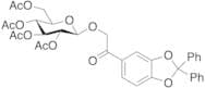 1-(2,2-Diphenyl-1,3-benzodioxol-5-yl)-2-[(2,3,4,6-tetra-O-acetyl-β-D-glucopyranosyl)oxy]ethanone