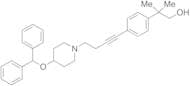 4-[4-(Diphenylmethoxy)-1-piperidinyl]-1-[4-[(2-hydroxy-1,1-dimethyl)ethyl]phenyl]butyne