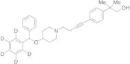 4-[4-(Diphenylmethoxy-d5)-1-piperidinyl]-1-[4-[(2-hydroxy-1,1-dimethyl)ethyl]phenyl]butyne