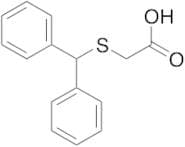 2-[(Diphenylmethyl)thio]acetic Acid