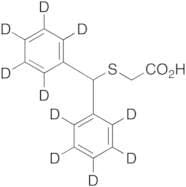 2-[(Diphenylmethyl)thio]acetic Acid-d10