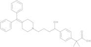 4-[4-[4-(Diphenylmethylene)-1-piperidinyl]-1-hydroxybutyl]-a,a-dimethyl-benzeneacetic Acid